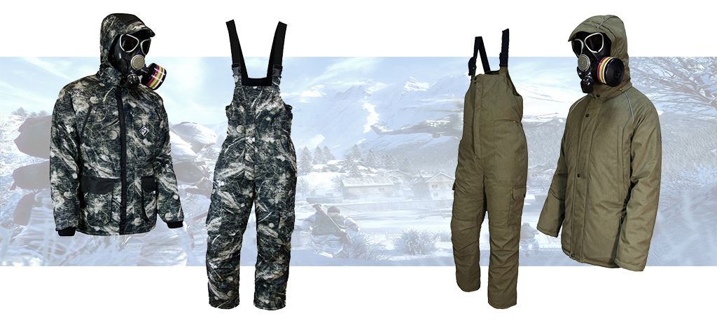 Зимние костюмы для охоты и рыбалки