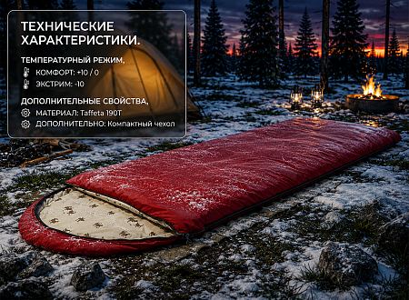 Спальный мешок МОРФЕЙ -10