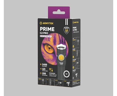 Armytek Prime C2 Pro Magnet USB (теплый свет)