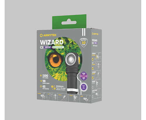 Armytek Wizard C2 Wuv Magnet USB
